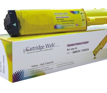 Toner Cartridge Web Yellow Dell 3000 zamiennik 593-10063 